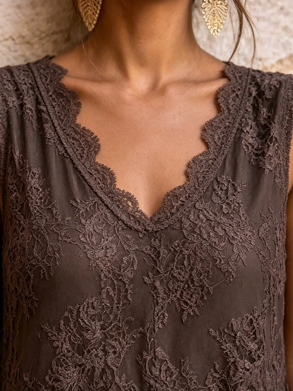 Women's Floral Lace Shift Dress