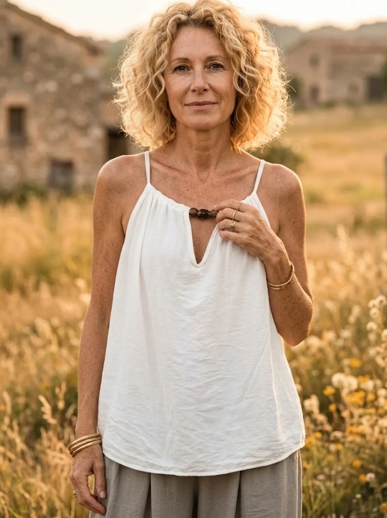 Women's Solid Halter Neck Sleeveless Cotton Cami Top